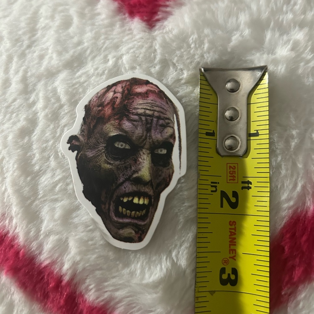 Zombie Head Sticker